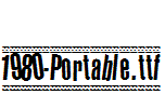 fonts 1980-Portable.ttf