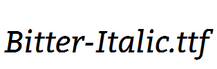 Bitter-Italic.ttf
