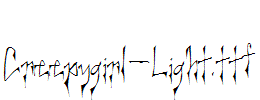 Creepygirl-Light.ttf