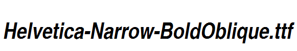 Helvetica-Narrow-BoldOblique.ttf