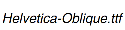Helvetica-Oblique.ttf