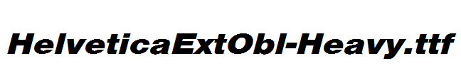 HelveticaExtObl-Heavy.ttf