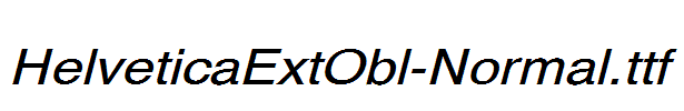 HelveticaExtObl-Normal.ttf