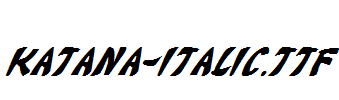 Katana-Italic.ttf