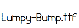 Lumpy-Bump.ttf