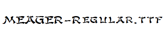 MEAGER-Regular.ttf