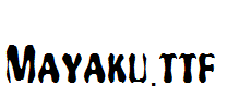 Mayaku.ttf