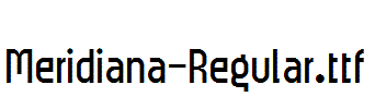 Meridiana-Regular.ttf