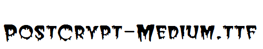 PostCrypt-Medium.ttf