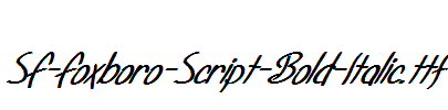 SF-Foxboro-Script-Bold-Italic.ttf