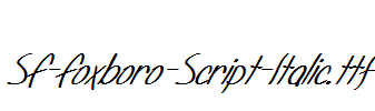 SF-Foxboro-Script-Italic.ttf