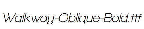 Walkway-Oblique-Bold.ttf